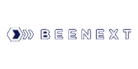 Beenext White Logo